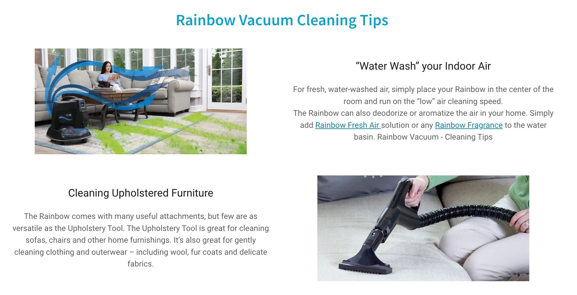 Effortless Cleaning Simple Tips for Using Rainbow SRX